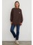 3 Iplik Kurdele Taş Işlemeli Oversize Sweatshirt 2