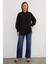 Basic Yırtmaçlı Oversize Gömlek 6