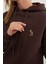 3 Iplik Ceylan Nakışlı Kapüşonlu Sweatshirt 6