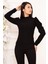 Prenses Kol Bluz Siyah W3125 1