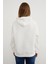 3 Iplik Ayıcık Nakışlı Oversize Kapüşonlu Sweatshirt 7