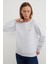 3 Iplik Metal Aksesuar Detaylı Sweatshirt 2
