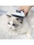 Kedi Köpek Tüy Toplayıcı Kendini Temizleyebilen Ergonomik Rahat Evcil Hayvan Tarağı Gri 9