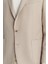 Slim Fit Dar Kesim Mono Yaka Torba Cepli Blazer Ceket 5