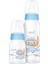 Bebsi Cam Biberon Seti 250ML ve 125ML, Mavi ve Pembe Renk Seçenekleri 1