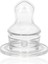 Şeffaf Damaklı Silikon Biberon Emziği 6-18 Ay, Normal Akış No:2 1