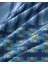 Textured Grid Kolay Ütülenir Tek Kişilik Nevresim Takımı 160X220 cm Lacivert 6