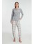 Anıl Pamuklu Uzun Kol Pijama Takımı 1