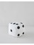 Dice Dekoratif Kırlent 20X20 cm Beyaz 1