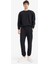 Slim Fit Dar Kesim Fermuar Cepli Pike Eşofman Altı D5258AX25AU 1