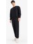 Slim Fit Dar Kesim Fermuar Cepli Pike Eşofman Altı D5258AX25AU 3
