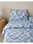 Linescape Kolay Ütülenir Tek Kişilik Nevresim Takımı 160X220 cm Açık Mavi 2