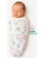 Bebek Kundak | %100 Pamuk Organik Bebek Uyku Tulumu 0-3 Ay – Alt Fermuar ile Kolay Bez Değişimi 1