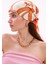 Altın Zincir Model Fular Bandana Şal Estascarf 70X70 cm 4