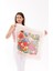 Çiçek Bahçesi Model Fular Bandana Şal Estascarf 70X70 cm 1