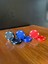 Poker Chip Fidget Oyuncak Seti,3’lü Stres Oyuncağı, Eğlenceli Poker Chipleri, Renkli ve Hareketli 4