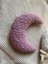 Teddy Moon Yastık Pembe 2