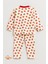 Çilek Desenli Bebek Pijama Takımı 9-12 Ay %100 Pamuk,unisex Bebek 2’li Set Uzun Kollu Rahat ve Şirin 4