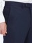 Lacivert Düz Dokuma Fitted Fit Klasik Pantolon 3