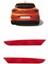 Renault Clio 5 2020-2023 Arka Tampon Sağ ve Sol Takım Alt Reflektörü Kedi Gözü 265651206R 265602442R 1