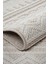 Modern Loop Sisal Halı Tüylenmez Polipropilen Dokuma Taban Modern Koridor Oda Halısı Bej 4