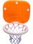 Kapalı Basketbol Potası Seti Katlanabilir Duvara Monte Vantuz Sabitleme Mini Basketbol Panyası Net Yürümeye Başlayan Kapı Turuncu (Yurt Dışından) 3