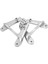 Rc Arka Şok Braketi Yedek Ayarlanabilir Alüminyum Alaşımlı Arka Şok Kulesi Eksenel 1/6 SCX6SILVER (Yurt Dışından) 5