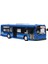Mavi Uzaktan Kumandalı Otobüs 2.4ghz Elektrikli Simülasyon Ses Işık 1:20 Ölçekli Rc Araba Modeli Toyblue (Yurt Dışından) 3