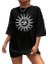 Eyesof Bisiklet Yaka Baskılı T-Shirt - Siyah 6