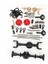Metal Yükseltme Parça Kiti Için Fit Wpl 1/16 B14 B24 B26 C14 C24 Rc Araba Modifikasyonu (Yurt Dışından) 3