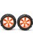 2 Adet Tekerlekler Hub Lastik Lastik Aksesuarları Için Fit Zd Yarış 8477 1/8 Ölçekli Rc Carorange (Yurt Dışından) 2