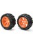 2 Adet Tekerlekler Hub Lastik Lastik Aksesuarları Için Fit Zd Yarış 8477 1/8 Ölçekli Rc Carorange (Yurt Dışından) 3