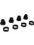 4 Adet Rc Tekerlek Hex Hub Adaptörleri 24MM Güçlü Alüminyum Alaşım Rc 24MM Tekerlek Hex Hub Adaptörleri Kapakları Pimleri Arrma 1/5 Siyah (Yurt Dışından) 2