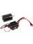 Rc Fırçalı Motor Esc Seti 540 Fırçalı Motor Suya Dalı 320A Esc 5V 2A Bec Ileri Geri Hız Kontrolü 1/10 Rc Paletli Araba Yüksek Burulma 20T (Yurt Dışından) 2