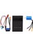 2435 3300KV Fırçasız Motor 25A Fırçasız Esc Programlama Kartı Combo Set Için 1/16 1/18 Uzaktan Kumanda Araba (Yurt Dışından) 1