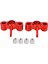 2 Adet Rc Metal Direksiyon Mafsalları Yedek Rc Alüminyum Alaşım Direksiyon Hub Taşıyıcı Jlb 1/10 Truckred (Yurt Dışından) 1