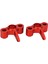 2 Adet Rc Metal Direksiyon Mafsalları Yedek Rc Alüminyum Alaşım Direksiyon Hub Taşıyıcı Jlb 1/10 Truckred (Yurt Dışından) 2