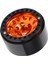 4 Adet 1:10 Rc Paletli Araba Metal Tekerlek Göbeği Araba Lastiği Axial SCX10 / SCX10II / 90046 / 90047 Için Uygun Siyah ve Altın (Yurt Dışından) 4
