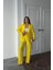 Eyesof Neon Beli Kuşaklı Ceket ve Pantolon Parlak Takım 2