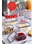 6'lı Set Silikon Conta Kapaklı Etiketli Kahvaltı & Çerezlik Takımı X3 0,75 Lt / X3 0,5 Lt 1