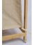 Bambu 3 Raflı Kumaş Sepetli Banyo Düzenleyici Kirli Çamaşır Sepeti DB-0046 6