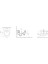 Deep Rimless Beyaz Asma Klozet 70DE03054 Kapak Dahil 2