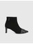 Ernesta Hakiki Süet Deri Siyah Kadın Siyah Topuklu Bot 3