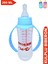 Mavi Renkli 250 ml Silikon Uçlu Kulplu Bebek Biberonu 2