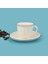 Kitchen Olympos 2'li Kahve Fincanı Takımı - Krem / Siyah - 90 ml 2