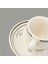 Kitchen Luna 2'li Espresso Fincanı - Krem / Siyah 4