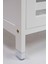 Bambu Beyaz Lake 1 Kapaklı 2 Raflı Banyo Düzenleyici Organizer Dik Dolap DB-0044 7