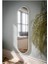 Tarz Design Beyaz Oval Dekoratif Boy Aynası 50X150 cm 3
