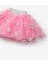 Fuşya Kar Tanesi Baskılı Kız Çocuk Tül Etek - Pauline 1
