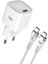 Linktech G842 Premium 20W Usb-C Tip-C Hızlı Şarj Adaptörü Başlık | Iphone,android 15/16/17 Pro Max ve Tüm Type-C Cihazlarla Uyumlu Mini Gan Şarj Cihazı 1
